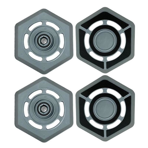 4-pack Mopphållare för Deebot N9+ Robotdammsugare Tillbehör Ersättningshållare Mopp