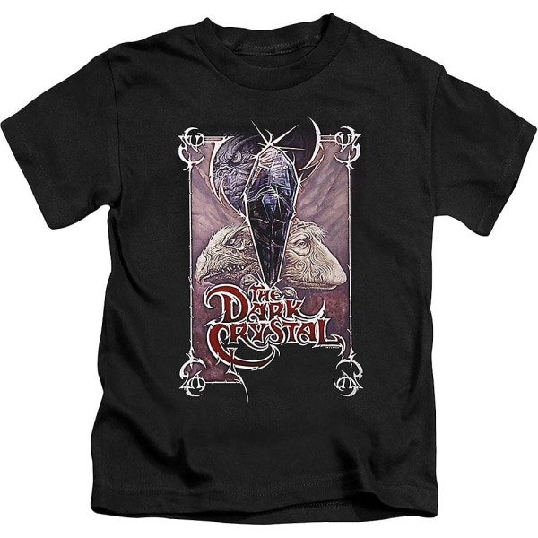 Ungdom Skeksis og UrZah Poster Mørk Krystal T-shirt L