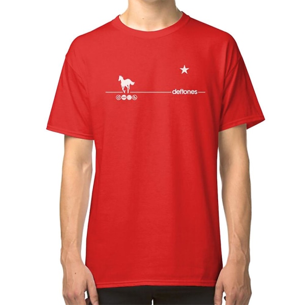 DEFTONE T-skjorte red XXL