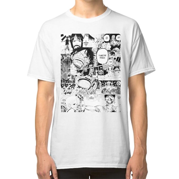 One Piece Manga Collage T-shirt L