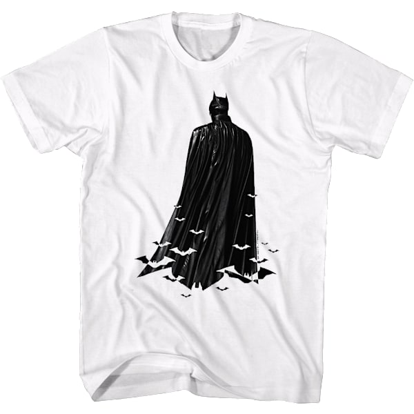 Batman Caped Crusader Bats DC Comics T-skjorte Ny XL