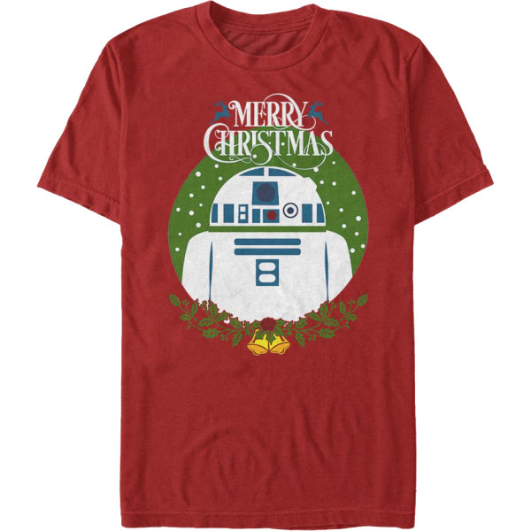 R2-D2 Glædelig Jul Star Wars T-shirt XL