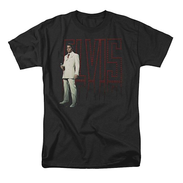 Elvis Presley Valkoinen Puku T-paita M