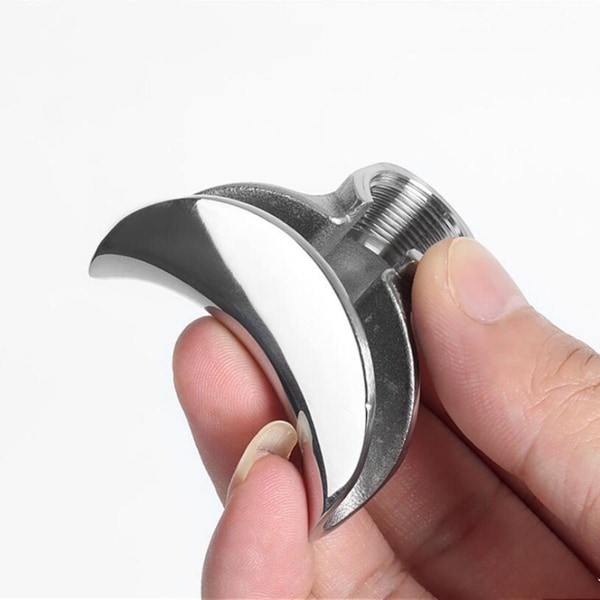 2 st 58mm Kaffemaskin Divertermunstycke Handtag Diverterutlopp Diverter Enkel och Dubbel