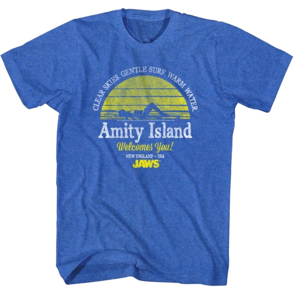 Amity Island Välkomnar Dig Jaws T-Shirt L