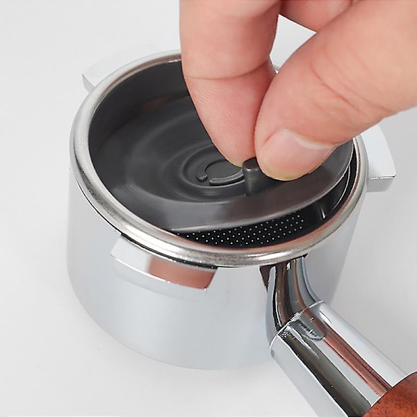 2 kpl 54 mm Sokea Suodatin Taka-huuhtelulevy Kumi Espressokoneen Keittopään Taka-huuhtelutiiviste
