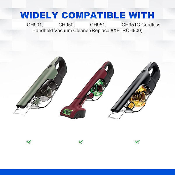 Hepa-suodatin Ch950 Ch901 Ch951 Ch951c imurille, varaosat Xftrch900
