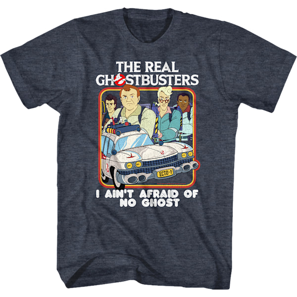 Jeg er ikke redd for spøkelser Ekte Ghostbusters T-skjorte XL