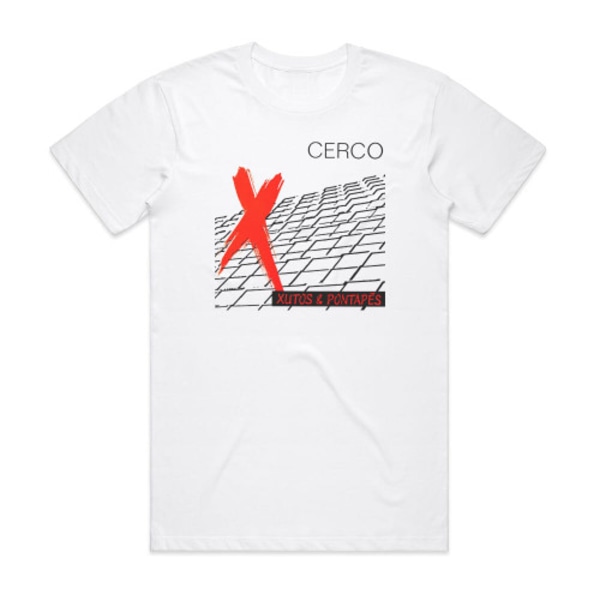 Xutos and Pontapes Cerco Album Cover T-Shirt Hvid L