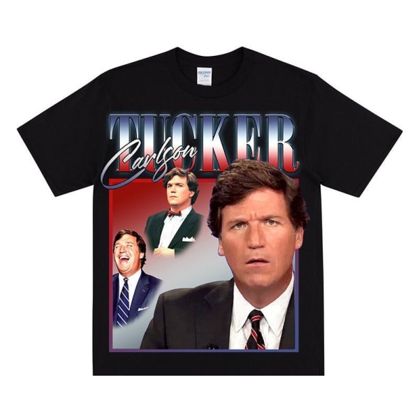 TUCKER CARLSON Hyldest T-shirt Black M