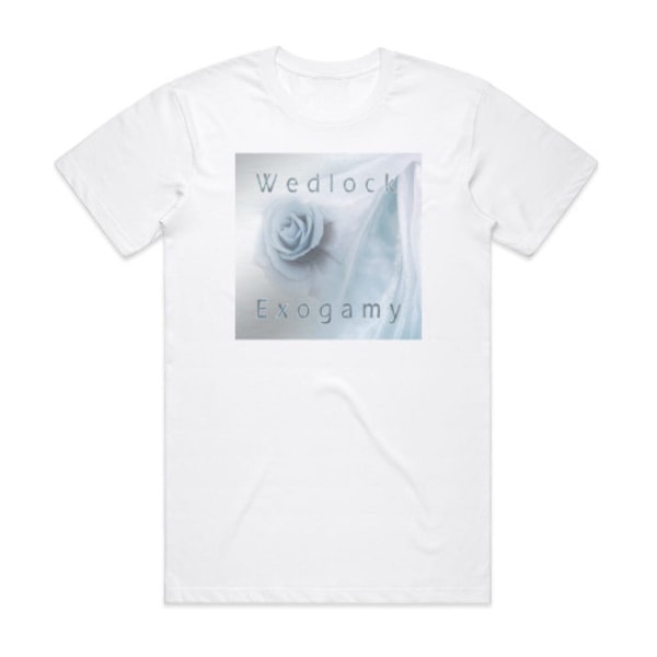 Wedlock Exogamy Album Cover T-shirt Vit XXXL