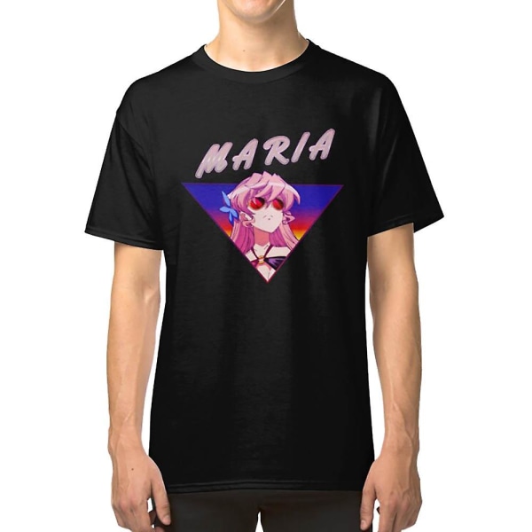 Symphogear Retro Wave Maria Design T-shirt S