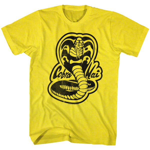 Karate Kid Gul Cobra Kai Logo T-Shirt M