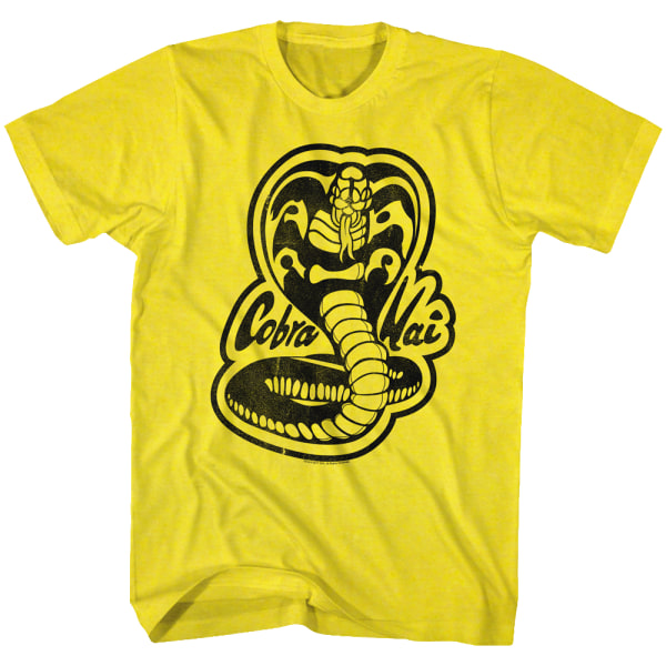 Karate Kid Gul Cobra Kai Logotyp T-shirt XXXL