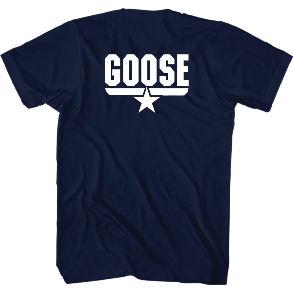 Top Gun Goose Namn T-shirt XL