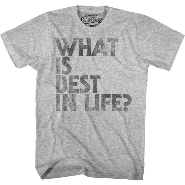 Distressed What Is Best In Life Conan The Barbarian T-Shirt L