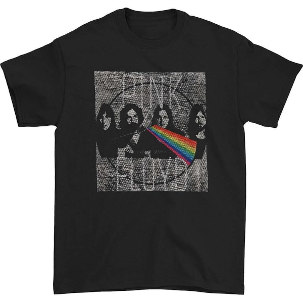 Pink Floyd Threadpixel Herre T-shirt S