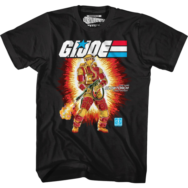 Box Art Blowtorch GI Joe T-shirt M