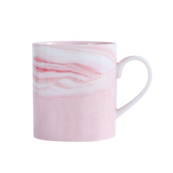 kaffekopp keramisk vattenkopp kontor enkel rosa