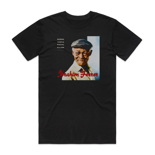 Ibrahim Ferrer Buena Vista Social Club presenterar Ibrahim Ferrer Album Cover T-Shirt Svart L