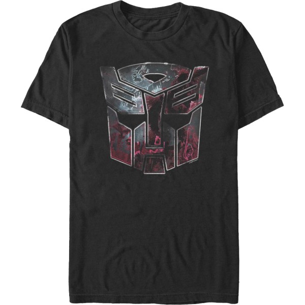 Rostad Autobots-logotyp Transformers T-shirt S