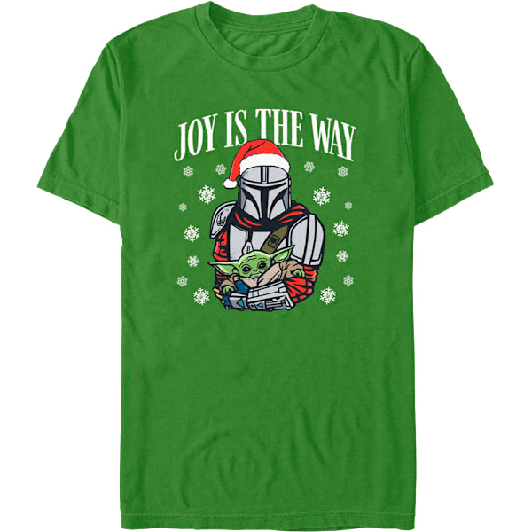 Joy Is The Way Mandalorian Star Wars T-skjorte M