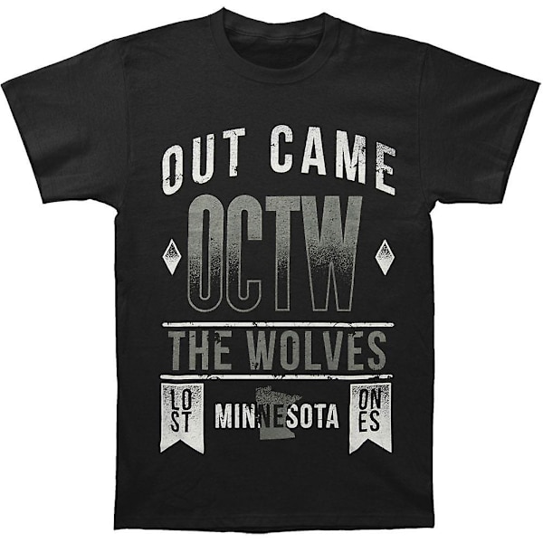 Out Came The Wolves Crest T-shirt M