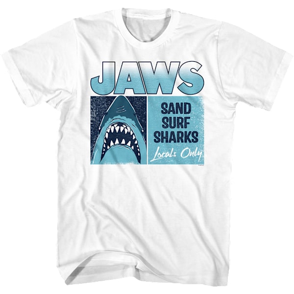 Locals Only Jaws T-paita L