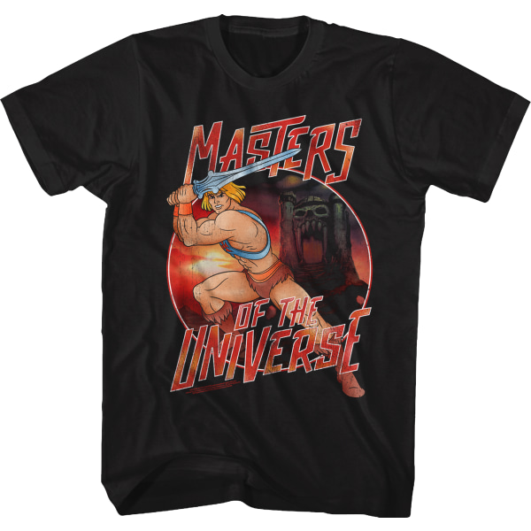 He-Man Action Pose Masters of the Universe T-skjorte XL