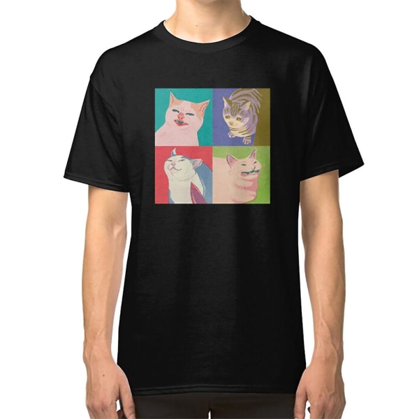 Fire Meme-Katte af Apokalypsen T-shirt S