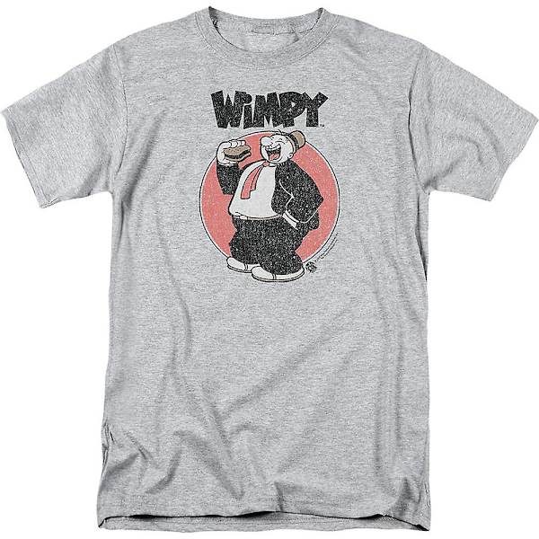 Distressed Wimpy Popeye T-shirt XXXL