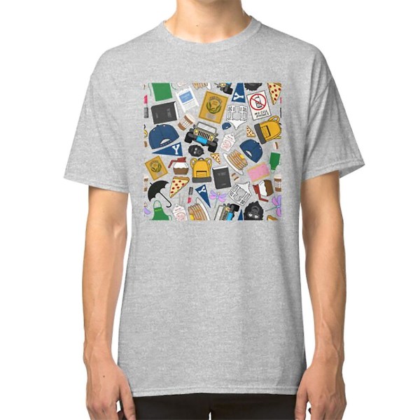 Ultimate Fan Pattern Icons All Over Print Grön Pack T-shirt white S