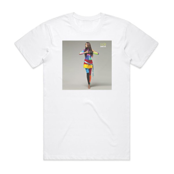 Zazie Zest Of 2 Album Cover T-Shirt White L