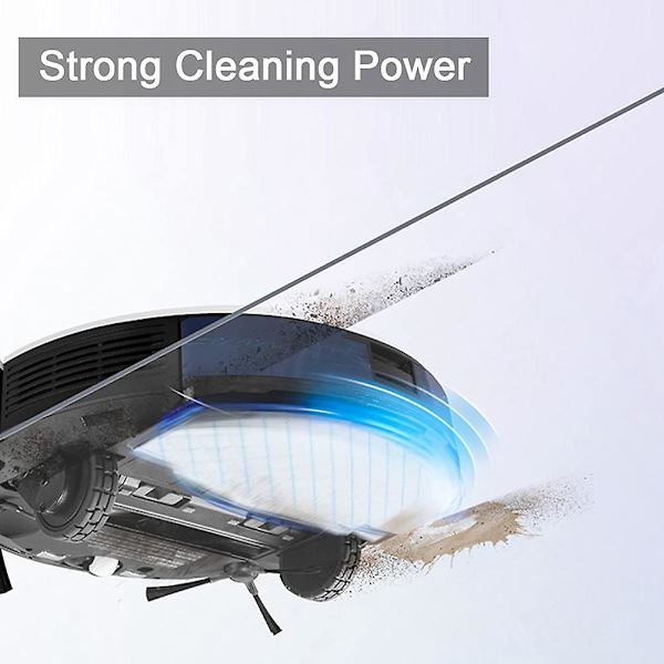 80 st. Engångs Stark Mopp Pads för Deebot Ozmo T8 T8 Max N8 Pro N8 Pro+ T9 T9+ Dammsugare