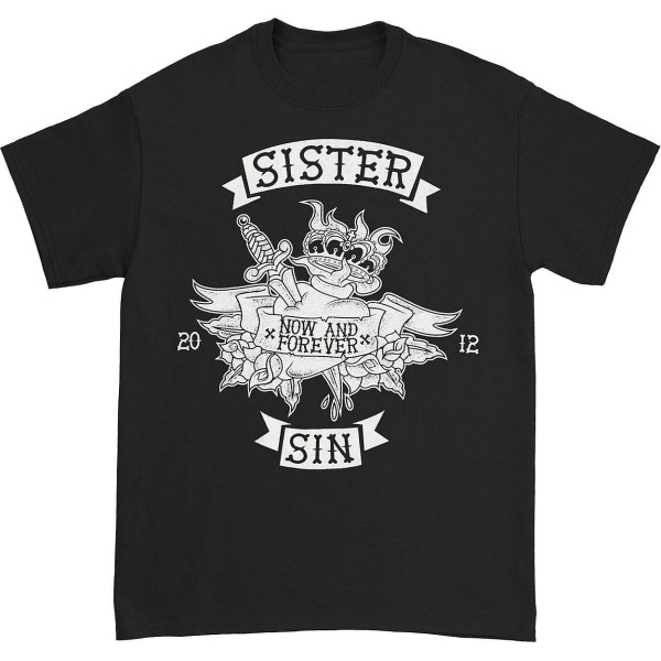 Sister Sin Now And Forever T-skjorte XXL