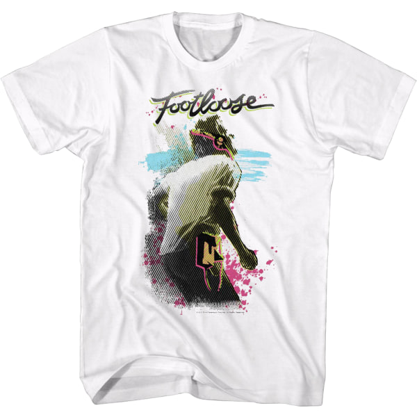 Retro Poster Footloose T-skjorte L