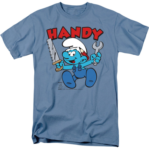 Handy Smurf T-shirt XXL