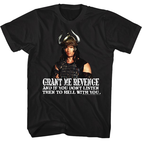 Grant Me Revenge Conan The Barbarian Skjorte M