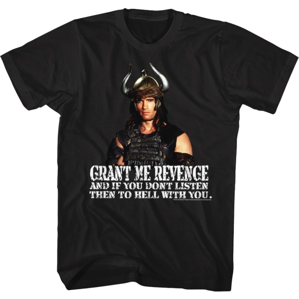 Grant Me Revenge Conan The Barbarian T-shirt XXXL