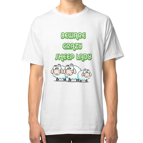 Crazy Sheep Lady T-shirt XXXL