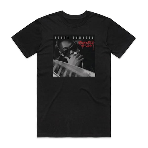 Bobby Shmurda Shmurda She Wrote Album Cover T-shirt Sort M