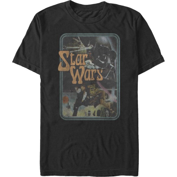 Retro Poster Star Wars T-shirt M