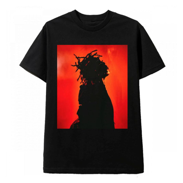 Don Toliver Black Tee Shirt Draw S