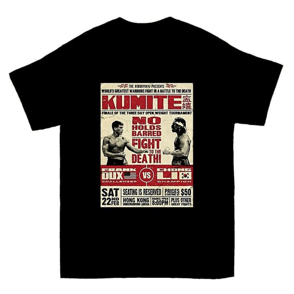 Kumite Fight Filmplakat T-shirt XL