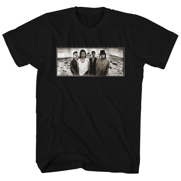 U2 T-shirt Joshua Tree Europe Tour – 7 US-tröja L