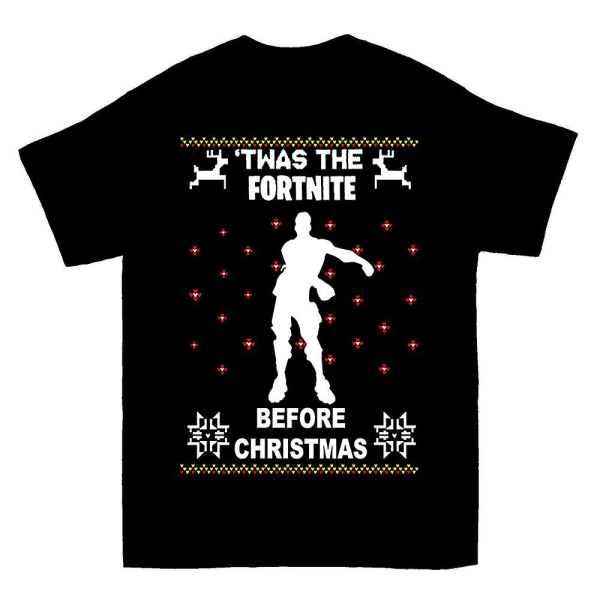 Det var en jättestor T-shirt för Fortnite före jul L