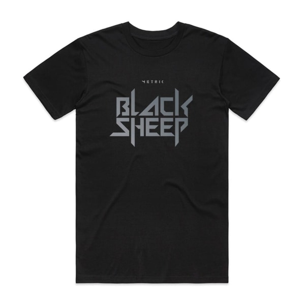 Metrisk Black Sheep Album Cover T-Shirt Svart XXXL
