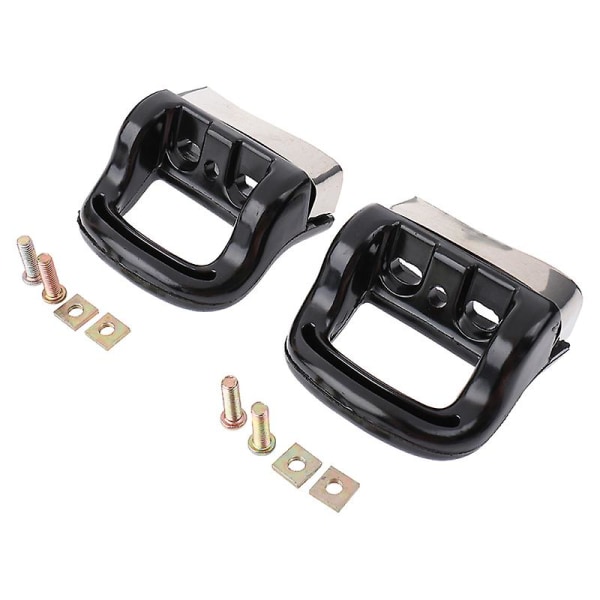 2x Kjøkken Kokekar Gryte Kasserolle Pan Side Håndgrep Knapp Håndtak Utskifting Hfmqv One Size