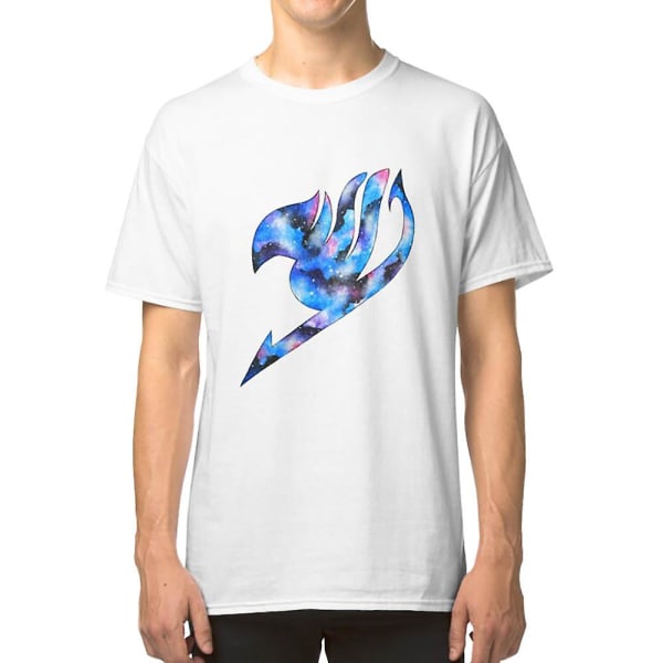 Galaxy Fairy Tail Logo T-skjorte XXXL