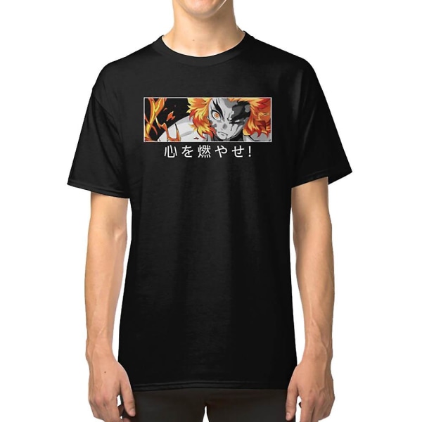 Rengoku Demon Slayer T-shirt - Tænd din ild! T-shirt L